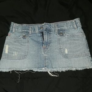 Old Navy denim mini skirt